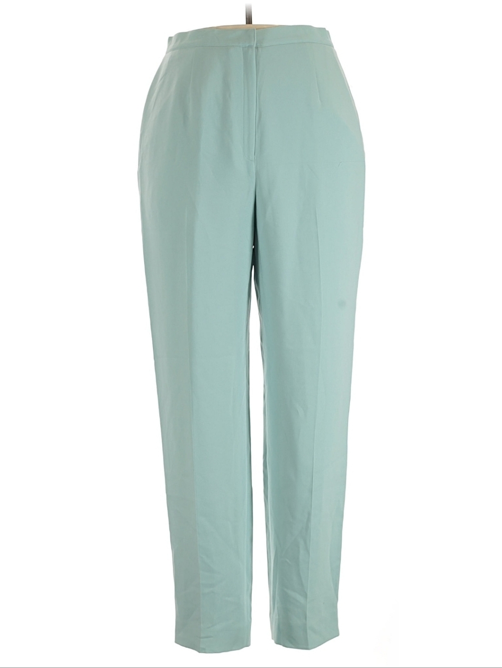 Rena Rowan Mint Green Straight-Leg Chinos